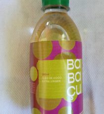 Óleo de coco babaçu extravirgem