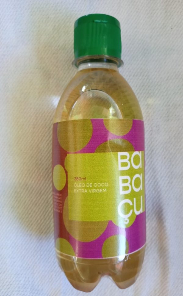 Óleo de coco babaçu extravirgem